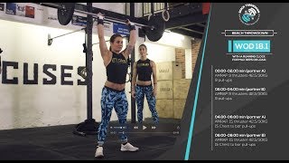 Beach Throwdown Qualifier WOD 18.1