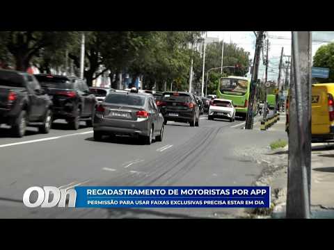 Motoristas por app precisam renovar permissão para usar faixas exclusivas 06 05 2026