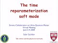 Subir sac.ev the time reparameterization soft mode