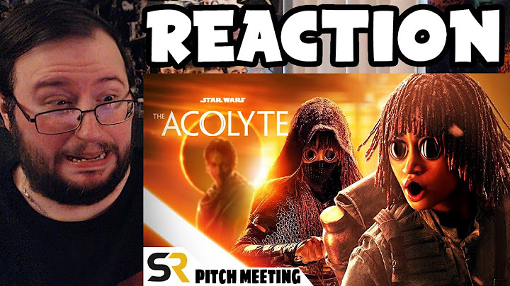 Gor's "The Acolyte Pitch Meeting" REACTION