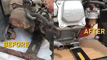 Full Restoration of 30 Year Old Rusty Flooded Generator Engine