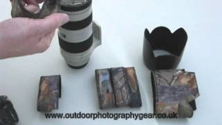 How to fit an Outdoor Photography Gear Neoprene Lens Cover