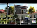 2 storey house with 4 bedrooms