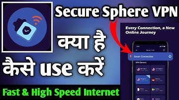 secure Sphere Proxy VPN APP । Secure Sphere Proxy VPN kaise use kare । How to use Secure Sphere VPN