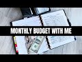 Monthly Budget With Me #budgetwithme #cashstuffing