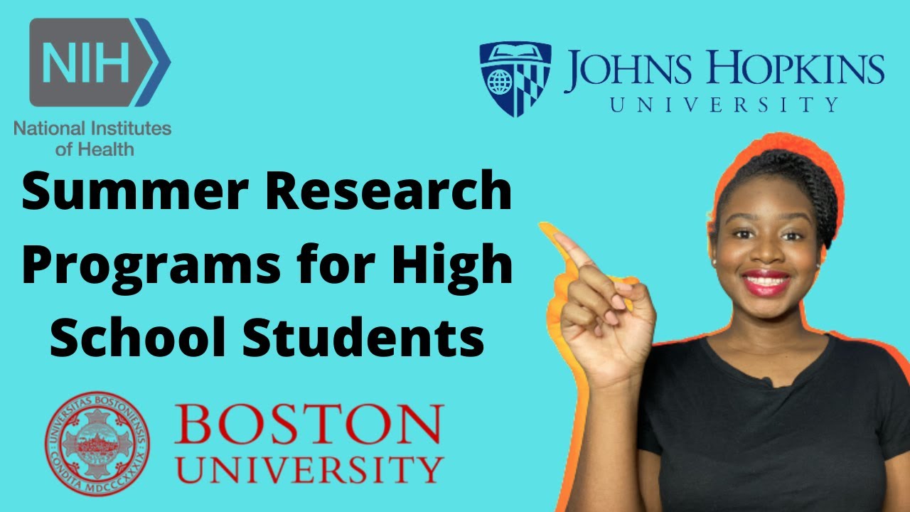 summer research program for high school