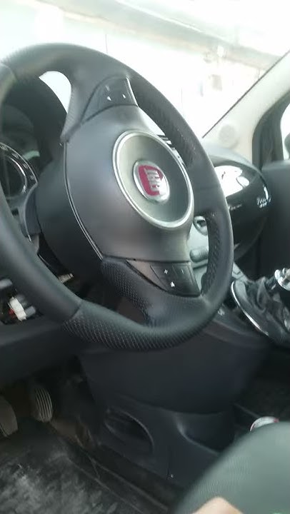 Как снять руль фиат пунто Снятие руля подушки безопасности ( airbag ) Fiat 500 - YouTube