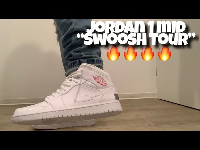 nike air jordan 1 swoosh on tour