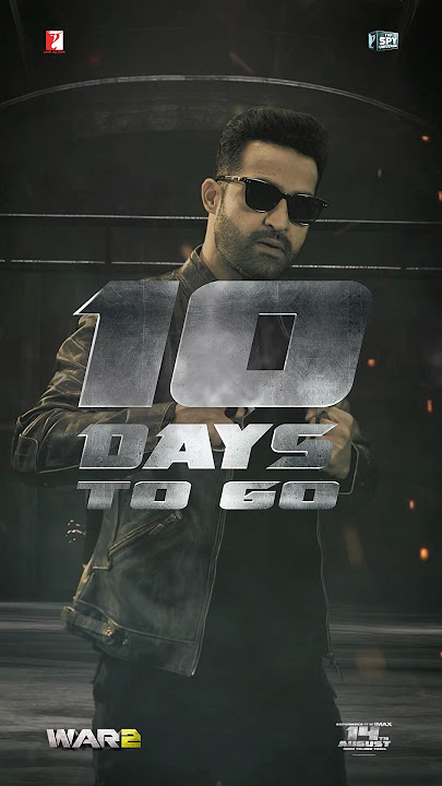 The countdown begins…10 days, 2 warriors, 1 WAR. 🔥 #10DaysToWar2 | Hrithik Roshan, NTR, Kiara Advani