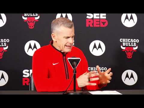 Billy Donovan Postgame | Chicago Bulls vs Toronto Raptors - 11.25.23