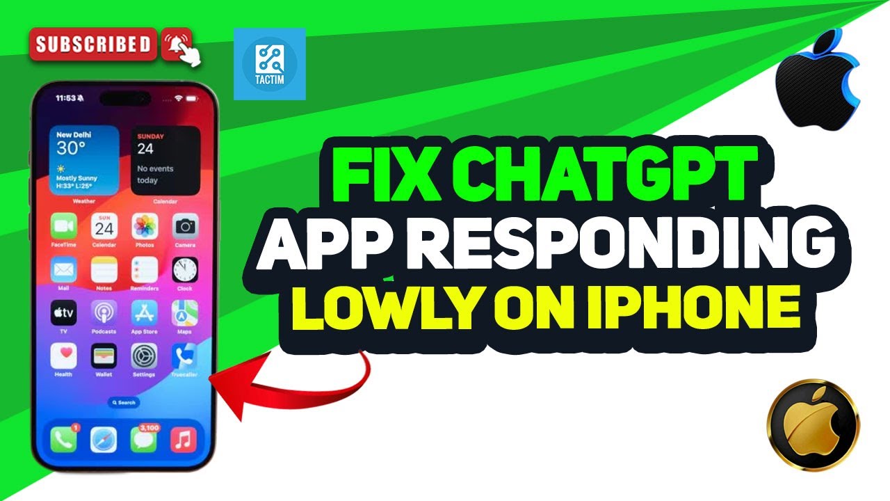 Fix ChatGPT App Responding Slowly on iPhone _ ChatGPT Working Slow 2025 ...