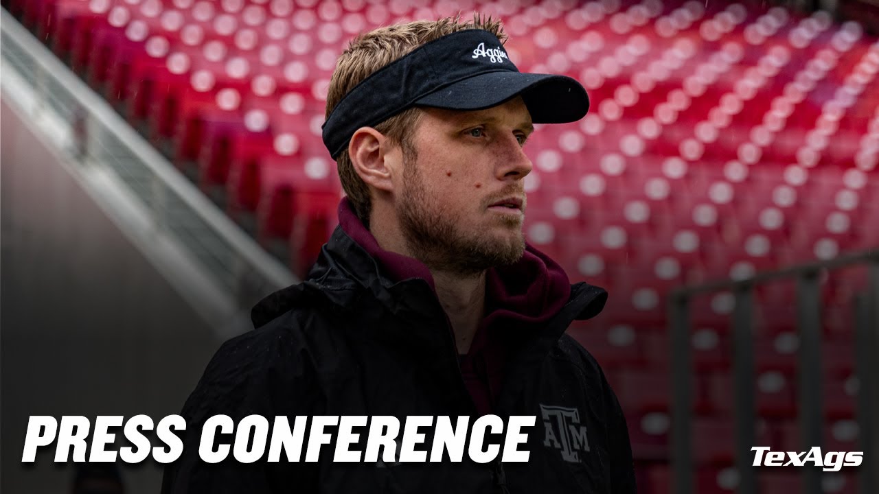 Пресс-конференция: координатор нападения Техасского университета A&M Колин Кляйн