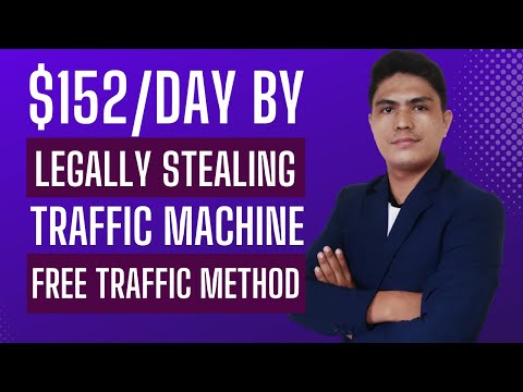 Make $152 Day Legally Stealing Others Work (  Affiliate Marketing Free Traffic )