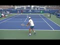 Khachanov v de Minaur, 2022 US Open practice, 4K