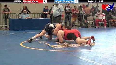 Michael Morey vs. Safiyula Abdrashitov at 2013 Vet...