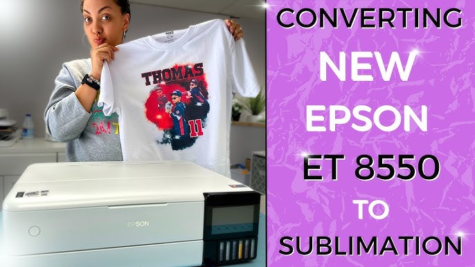 How To Setup Epson ET-8550 and ET-8500 for Sublimation (Part 1) EP