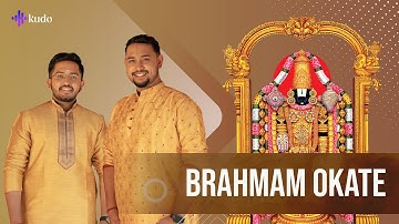 Brahmam Okate | Sai Vignesh | R.P. Shravan | Lord Venkateswara | Kudo Spiritual
