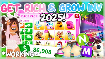 HOW TO GET RICH IN Adopt Me?! *2025*