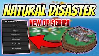 *NEW* Natural Disaster Survival Script ( NOCLIP, AIRWALK, FLING ) 2026!