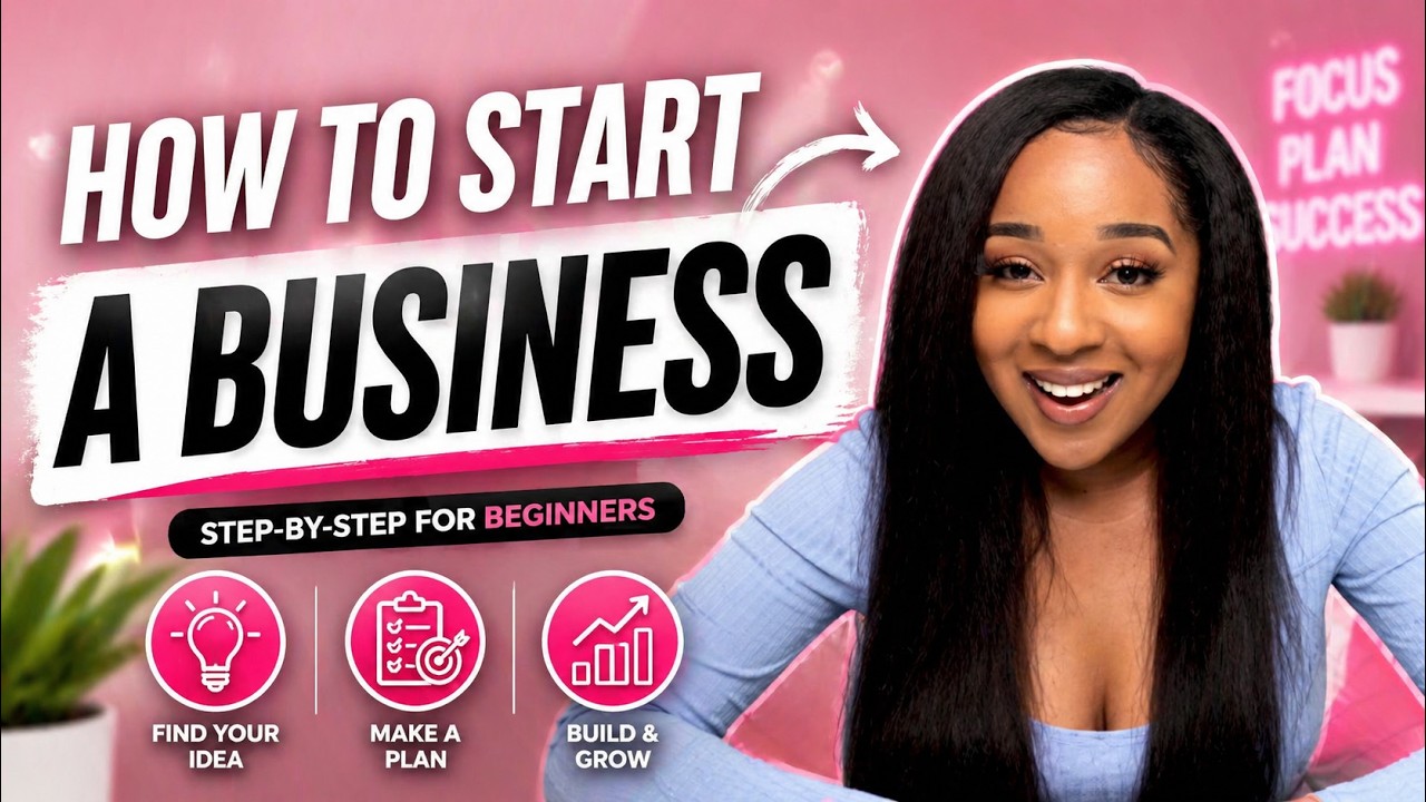 How To Start A Business In 2024 | Step-By-Step Guide - YouTube