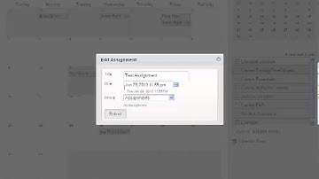 Changing Assignment Dates On the Canvas Calendar