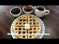 Waffles ! Buttermilk Waffles! Soft and Fluffy Waffles ! How to make Waffles Recipe !