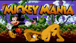 Mickey Mania The Timeless Adventures Of Mickey Mouse Sega Cd Longplay Playthrough Retro Game