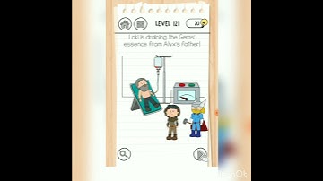 brain test 3 level 121 loki is drowning the gem essence from alyx father.