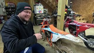 KTM 50 SX & E-5 - All Heights Explained (Body and Suspension Lowering)