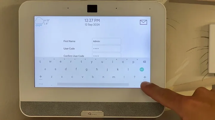 Guardall Security Systems - How To Change Your User Code On A Qolsys IQ Panel