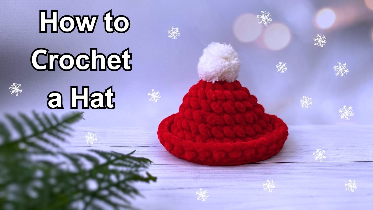 How to crochet a Hat | Tutorial for Beginners | Step by step ...