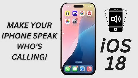 🔥 How to Turn On/Off Read Caller Name Aloud for Incoming Calls on iPhone iOS 18 📢