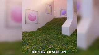 Harry styles— As it was(speed up)