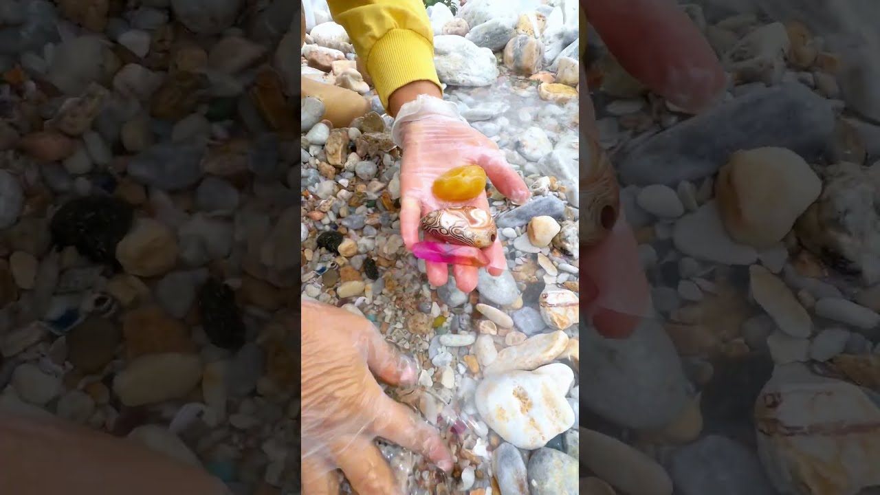 Sea Agate And Crystal Finding Hidden Treasures On The Shore Rare Pearl