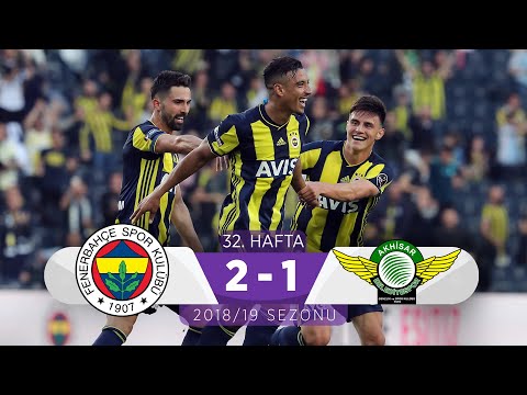 Fenerbahçe (2-1) Akhisarspor | 32. Hafta - 2018/19