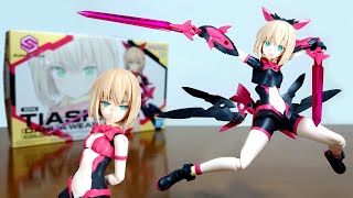 【30MSティアーシャがバージョンアップ!まさかのキャストオフ可能!?】30MS ティアーシャ(ダリアウエア)[カラーB] レビュー
