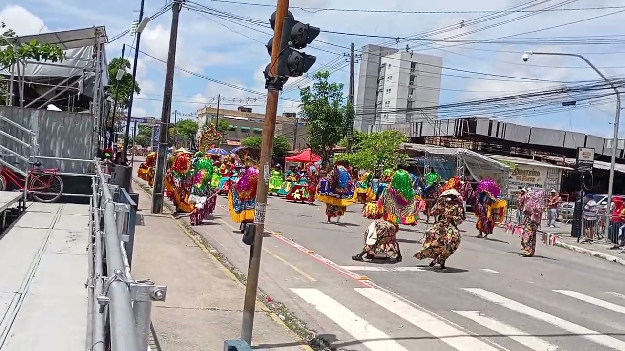 M.B.S Pavão Dourado De Chã de Alegria no concurso de agremiações do Recife, grupo 2.