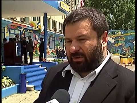 ეროსი კიწმარიშვილის მიერ ბავშვთა გადაუდებელი სამედიცინო დახმარების ცენტრის გახსნა