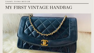 My first Vintage Handbag / Chanel Diana Medium First Impressions