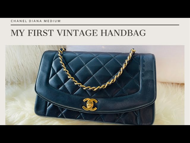 My first Vintage Handbag / Chanel Diana Medium First Impressions 