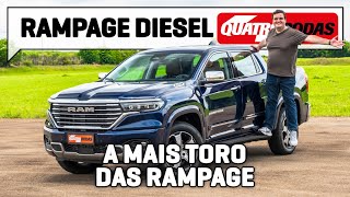 Rampage Laramie diesel é mais forte que a Toro, mas é LENTA como carro 1.0