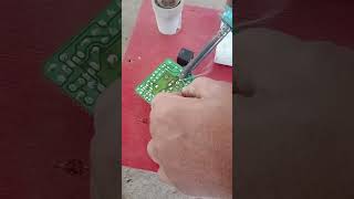 Relay Soldering Shot Video Electrical