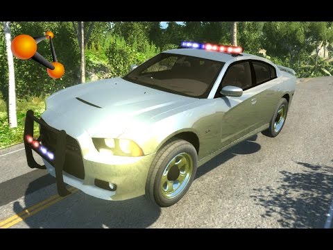 beamng drive police car mod