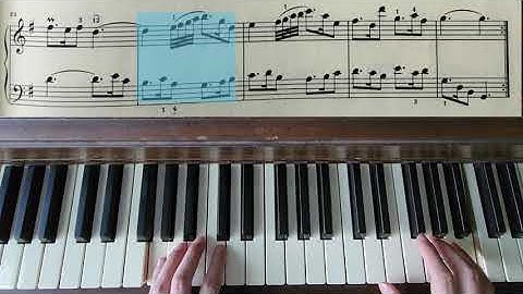 Goldberg Variation 7 by J.S. Bach. Follow along!