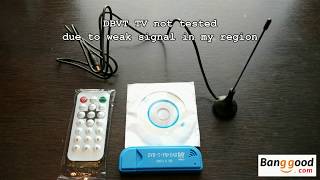 USB DVB-T SDR FM HDTV - test - Banggood