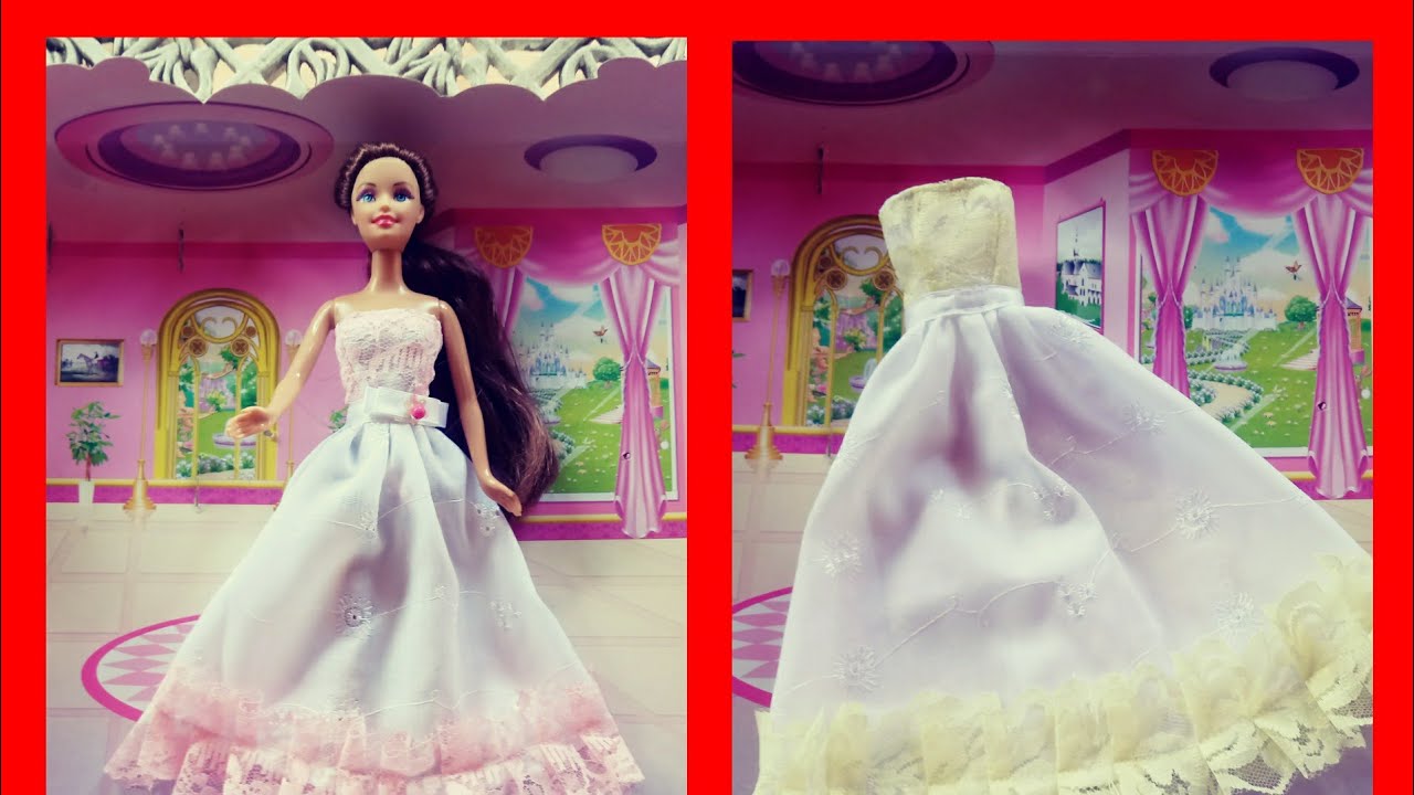 Vestido de Festa Para Barbie Com Moldes Para Imprimir Grátis (Free)   Padrões de costura barbie, Padrões de roupas de boneca, Coisas de barbie