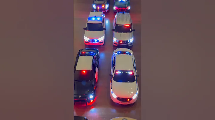 Greenlight police cars with LED lights!! ￼made by finest_pursuit911 #police #cops #diecast #cars ￼