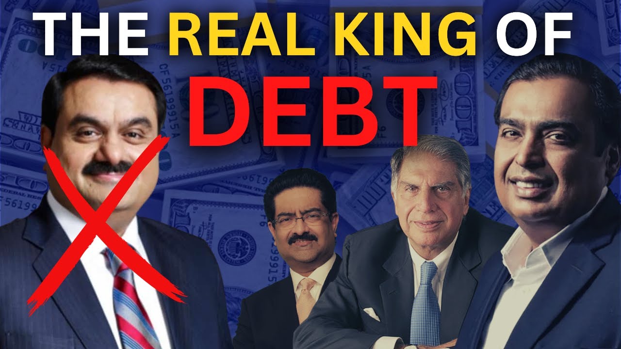 Who is the Real King of Debt ? | Dark Reality of Gautam Adani, Mukesh Ambani, Ratan Tata | Aceink