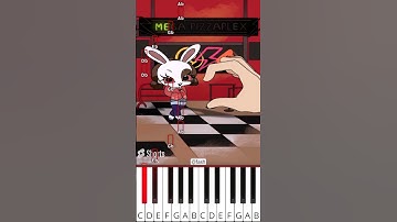 Finger Heart - Fancy Refill (@fash) FNAF Security Breach: RUIN Animation - Octave Piano Tutorial