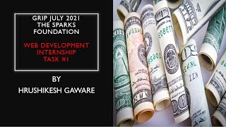 Basic Banking System | The Spark Foundation | Web Development Task | GRIP | Web Development Project